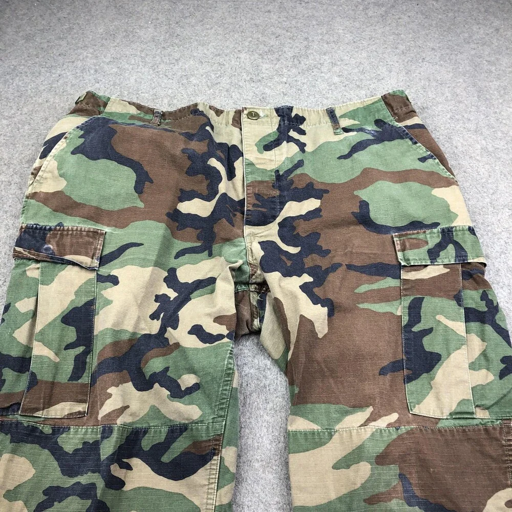 Propper Pants Mens XL Regular Woodland Cargo Relaxed Adjustable Waist Workwear